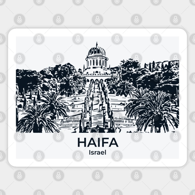 Haifa - Israel Magnet by Lakeric